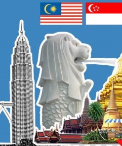 TOUR 3 NEGARA ASIA 7H6M MALAYSIA - SINGAPORE - THAILAND (HAT YAI)